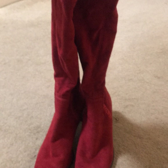 ⚡️FINAL PRICE⚡️ Vintage Red Rare Franco Sarto Boots - Picture 15 of 16